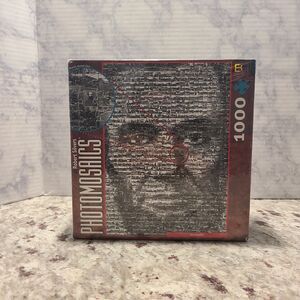 Abraham Lincoln Photomosaics 1000 Piece Jigsaw Puzzle Robert Silvers New Sealed